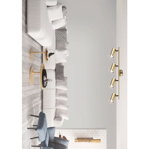 Colly Plafonska Lampa Mesing 3 4x15W GU10 - 15118