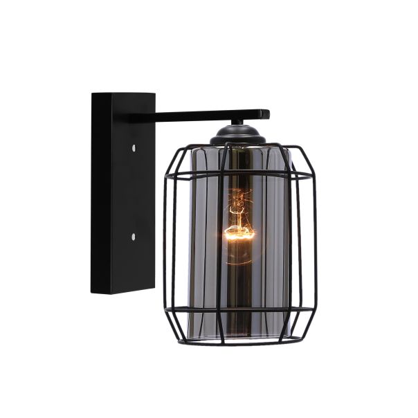 Jonera Zidna Lampa Crna P20 1x40W E27 - 15050-1