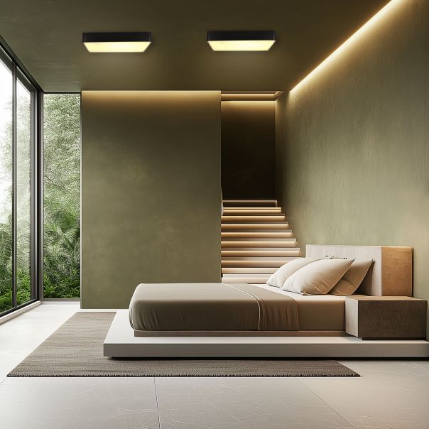 Quattro Plafonjera 1 35x35 18W LED 4000K - 15165-1