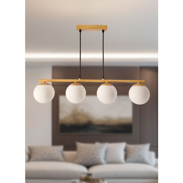 Carrine Viseća Lampa 4x40W E14 - 15027-1-1