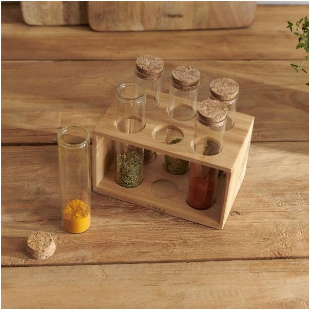DEKOR DOM Stalak za začine 14x9cm Torano, natural - 039641