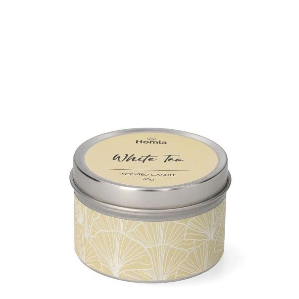 DEKOR DOM Mirisna sveća 60g Billy, White tea - 039090