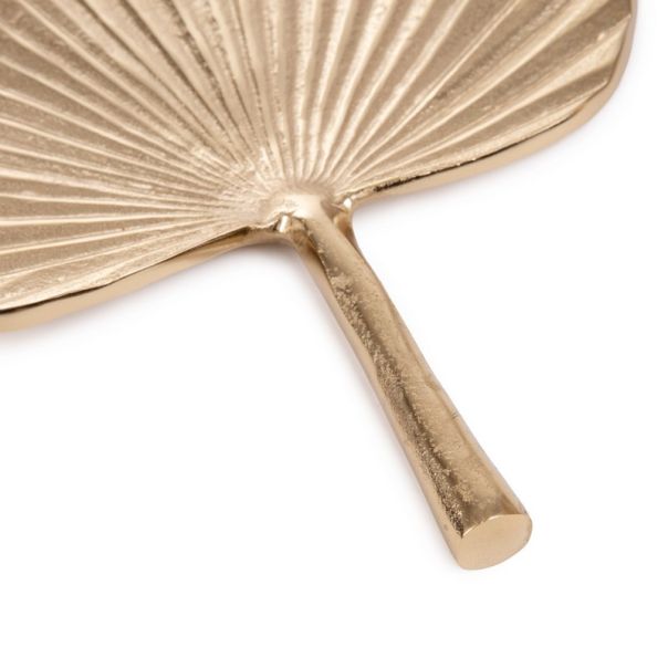 DEKOR DOM Dekorativna činija 40cm Girona, zlatna - 041648