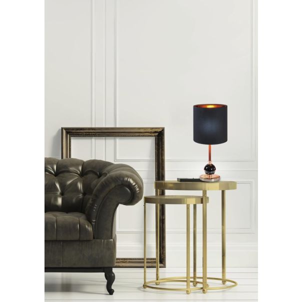 Melba Stona Lampa Crna 1x40W E14 - 15152