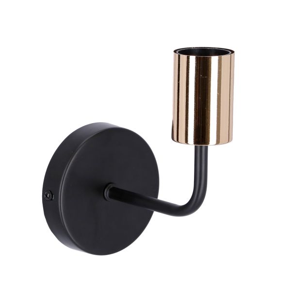 Spill Zidna Lampa Crna 1x60W E27 - 15010-1-1