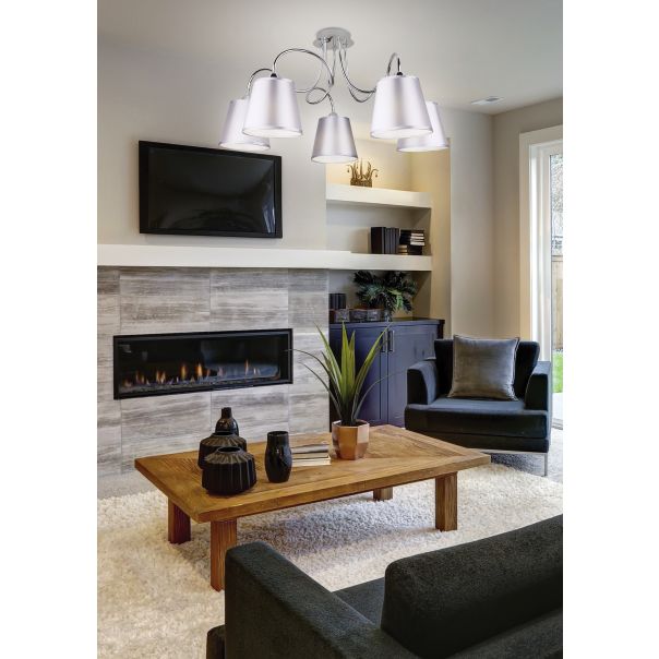 Luk Luster Hrom 5x40W E14 - 15092-1-1