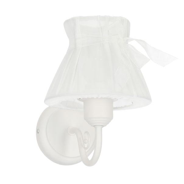 Zefir Zidna Lampa Bela 1x40W E27 - 15093-1