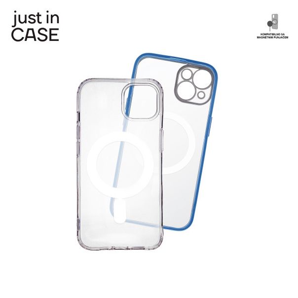 JUST IN CASE 2u1 Extra case MAG MIX paket plavi za iPhone 13 - MAG104BL