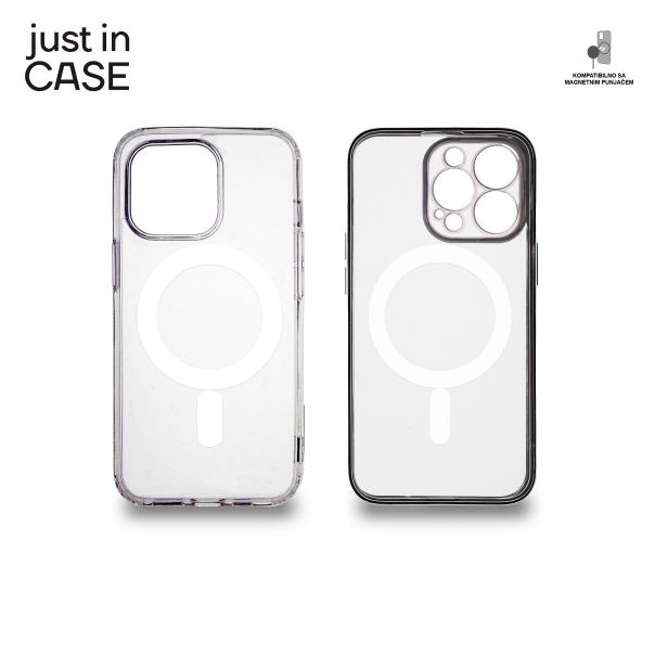 JUST IN CASE 2u1 Extra case MAG MIX paket crni za iPhone 13 Pro - MAG106BK