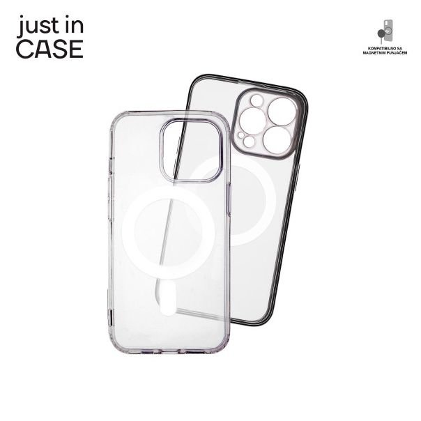 JUST IN CASE 2u1 Extra case MAG MIX paket crni za iPhone 13 Pro - MAG106BK