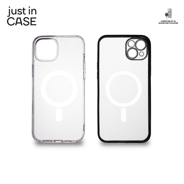 JUST IN CASE 2u1 Extra case MAG MIX paket crni za iPhone 14 Plus - MAG109BK