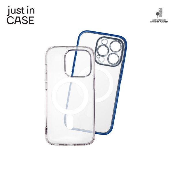 JUST IN CASE 2u1 Extra case MAG MIX paket plavi za iPhone 14 Pro - MAG110BL