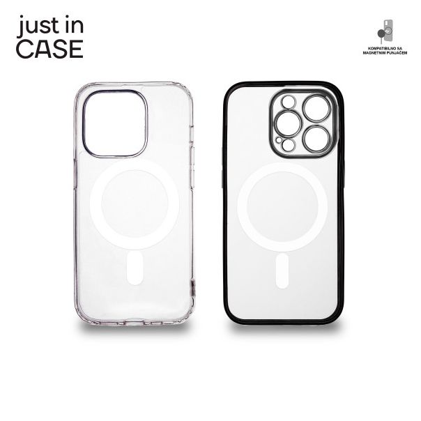 JUST IN CASE 2u1 Extra case MAG MIX paket crni za iPhone 14 Pro - MAG110BK