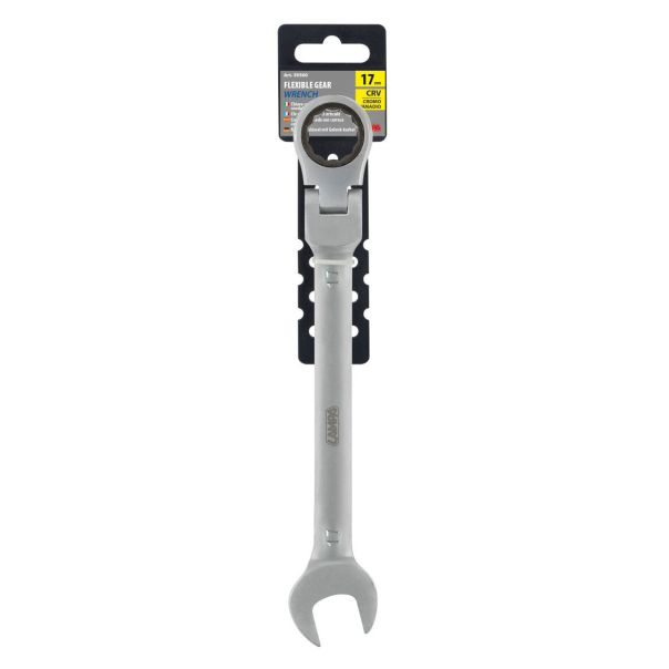 LAMPA ACCESSORIES Ključ fleksibilni viljuškasto-okasti 17mm - 59560