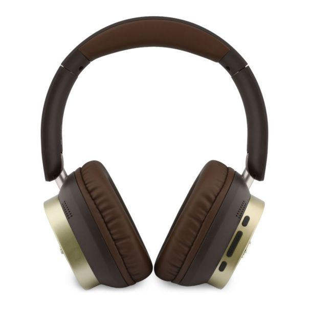 GUESS Bluetooth slusalice ENC Rectangle Metal Script braon(GUBHV28HGCSMW) - EP3193091