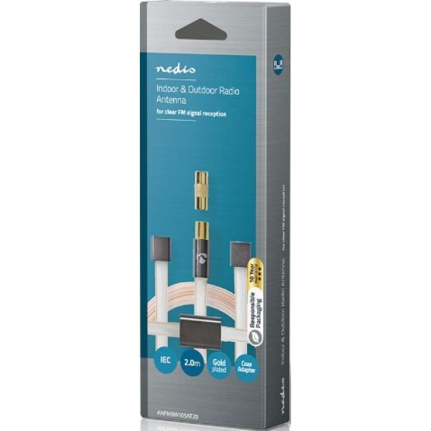 NEDIS FM Antena ANFMBW105AT20 - 45975