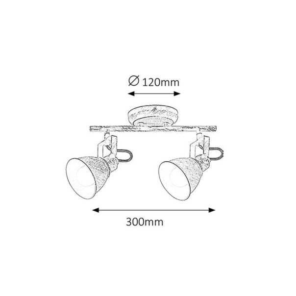 RABALUX Spot rasveta Vivienne E14 40W - 5963