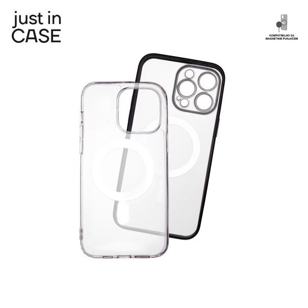 JUST IN CASE 2u1 Extra case MAG MIX paket crni za iPhone 14 Pro Max - MAG111BK