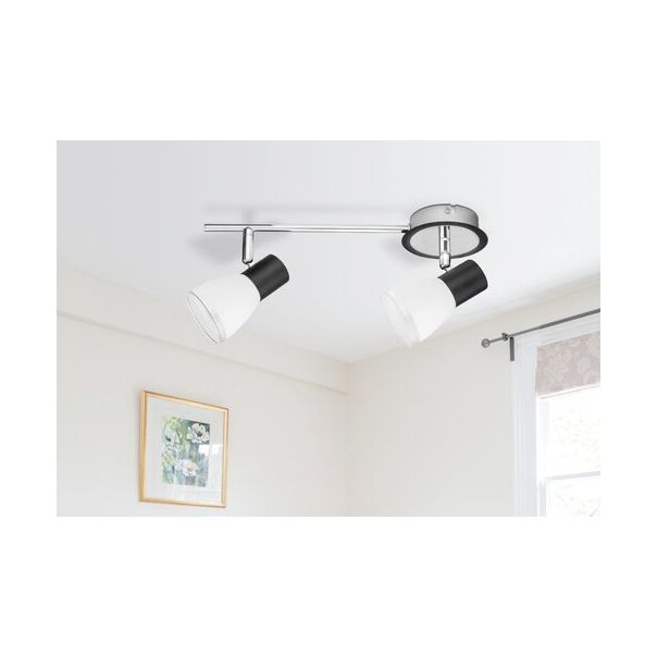 Rabalux Spot rasveta Ati E14 2x MAX 40W crna (5977) - 5977