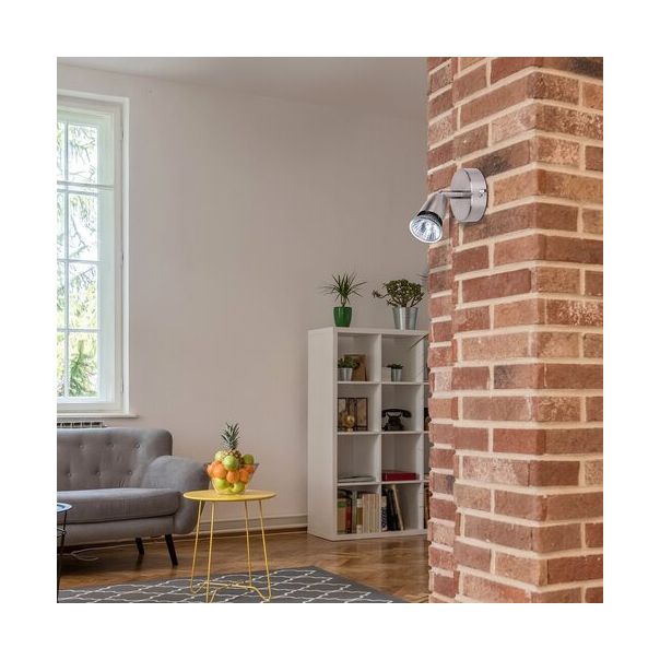 Rabalux Spot rasveta Norman GU10 1x MAX 50W brušeni hrom (5991) - 5991