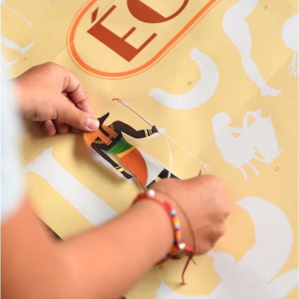 POPPIK Edukativni poster s nalepnicama Otkrića: Egipat - DIS022