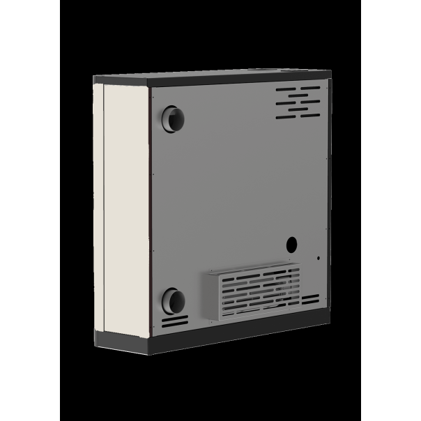 MARELI Kamin na pelet AURORA SLIM 10 air (10kW) krem - EP3020611
