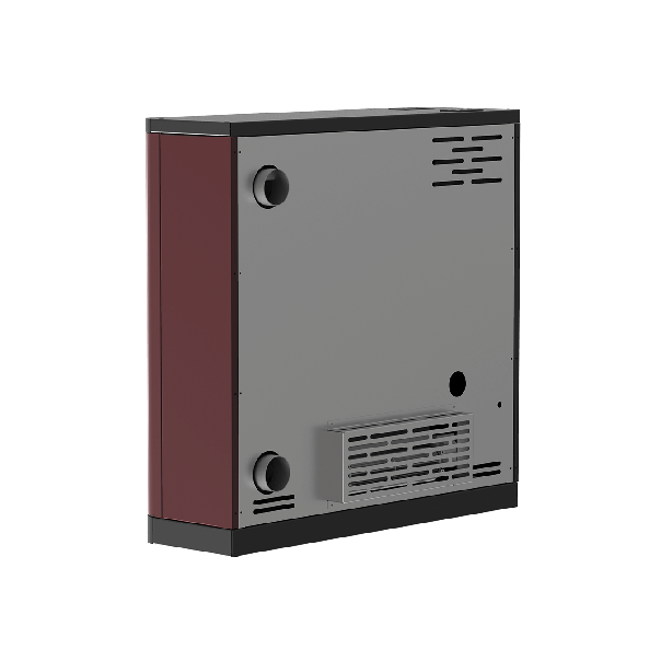 MARELI Kamin na pelet AURORA SLIM 10 air (10kW) bordo - EP3020612