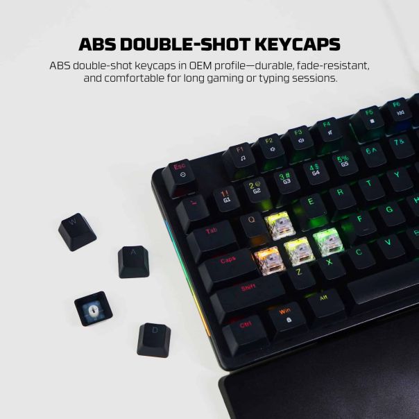 FANTECH Gejmerska mehanicka tastatura MK894 Maxpower II grey switch - EP2870920
