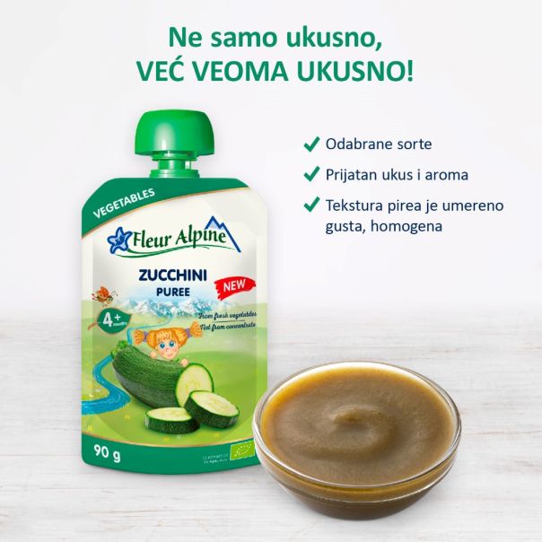 Fleur Alpine organski pire sa tikvicom 4+, 90gr - 000398