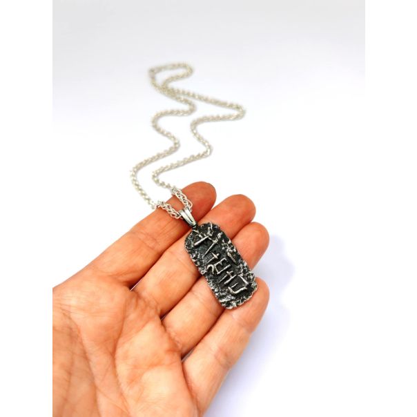 ROD - Ogrlica od sterling srebra ŽIVOT JE LJUBAV - ROD000058