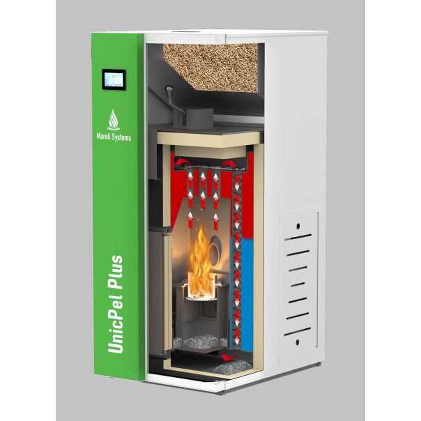 MARELI Kotao na pelet UNICPEL PLUS 35 (35kW) - EP3013650