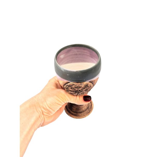 ROD - Pehar od kamenine VEGVISIR model 2 - ROD000505