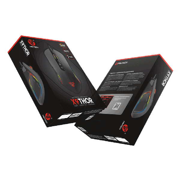 FANTECH Gejmerski miš X9 THOR CRNI - FT67198