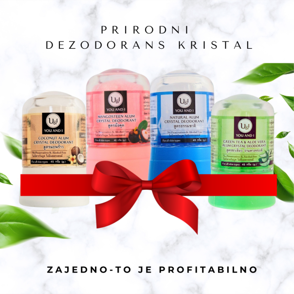 U&I Tajlandski set Kristal dezodorans - TSUY1WWOBK-1