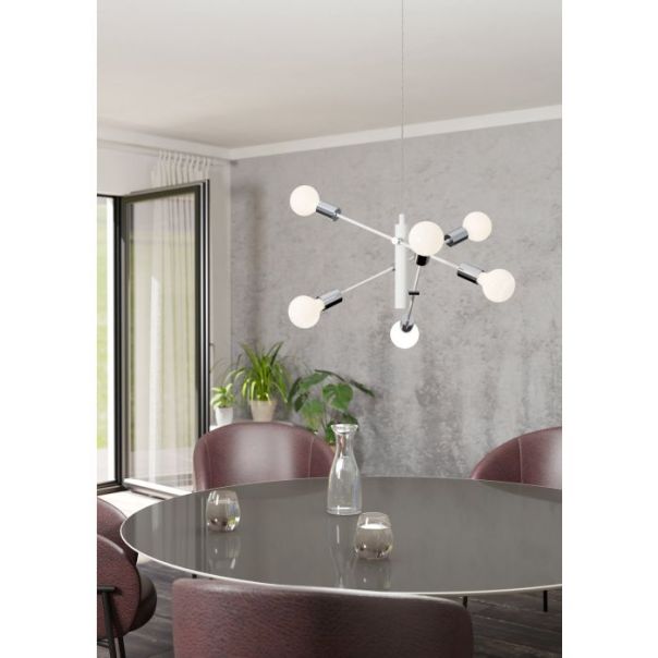 EGLO Visilica Gradoli E27 6X60W - 98016