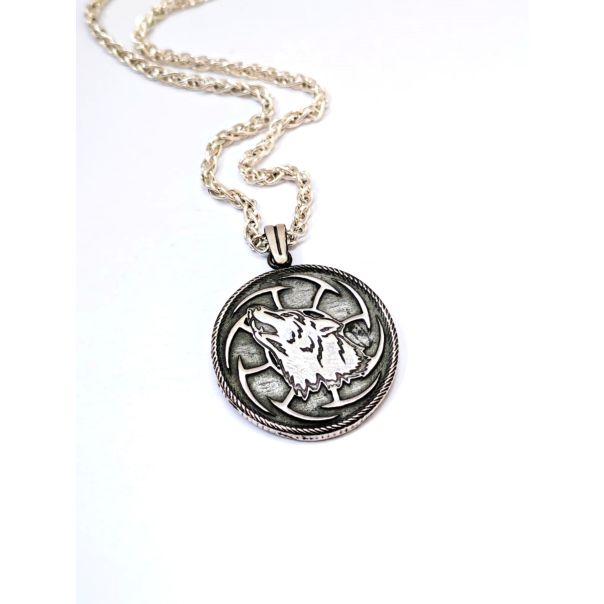 ROD - Ogrlica od sterling srebra VUK - ROD000044