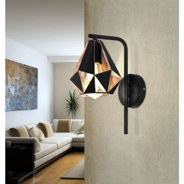 EGLO Zidna lampa Carlton 4 E27 60W - 43057