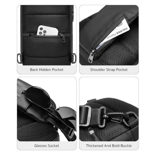 Coteci Ranac Crossbody series crni - EP3232524