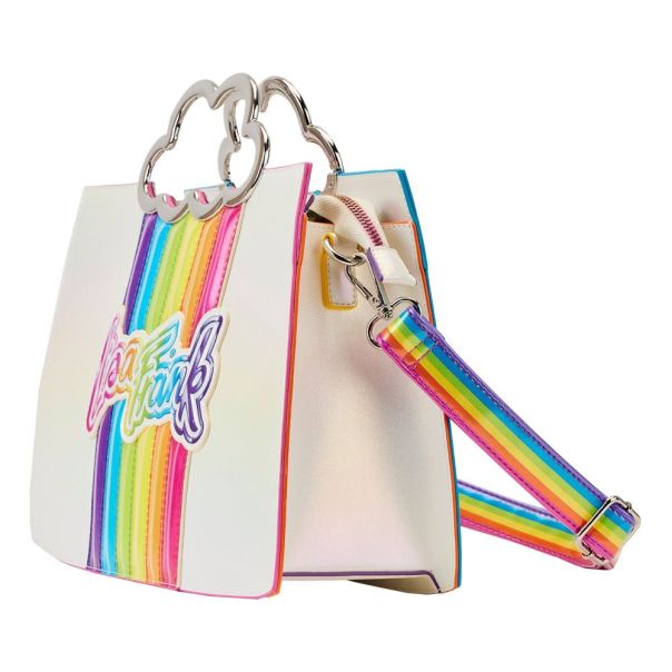 Lisa Frank Rainbow Cloud Handle Chain Strapbody Bag - EP3250621
