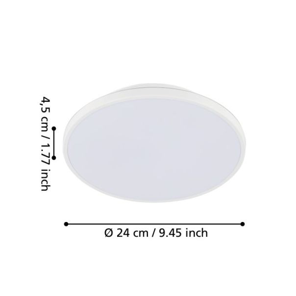 EGLO Plafonjera Crespillo LED 12,5W 4000K, neutralno bela - 99337