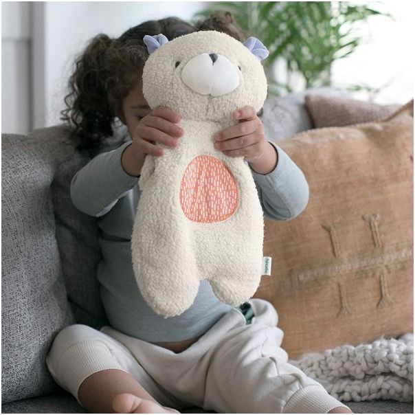 KIDS II Igračka Ingenuity Nate bean bag lovey The Teddy bear 12379 - SKU12379