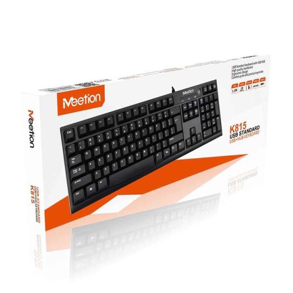 MEETION K815 ŽIČNA Tastatura SA USB HUBOM - EP3251538