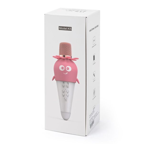 Mikrofon K5 roze - 225083