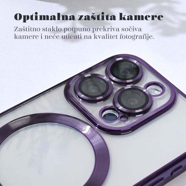 Maska za iPhone 17 Pro/18 Pro 6.3 roze Magsafe Lux - EP3233524