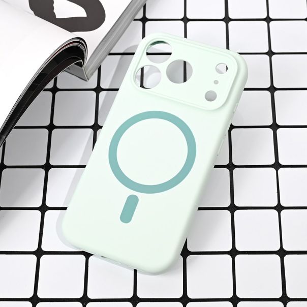 Maska za iPhone 17 Pro 6.3 mint Magsafe Pure color - 223369
