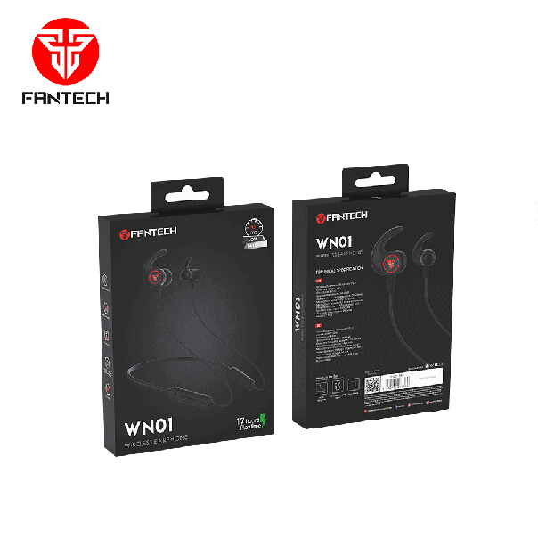 FANTECH Gejmerske slušalice BLUETOOTH WN01 CRNE - FT96491