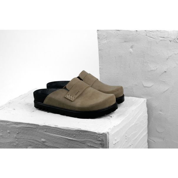 LEON Ženska papuča Rina - siva - 6001-SI