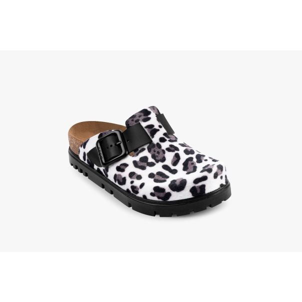 LEON Ženska papuča Zoe - bela - 6003-1