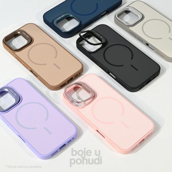 Maska za iPhone 17 6.3 siva Magsafe Matte Shield - 224245