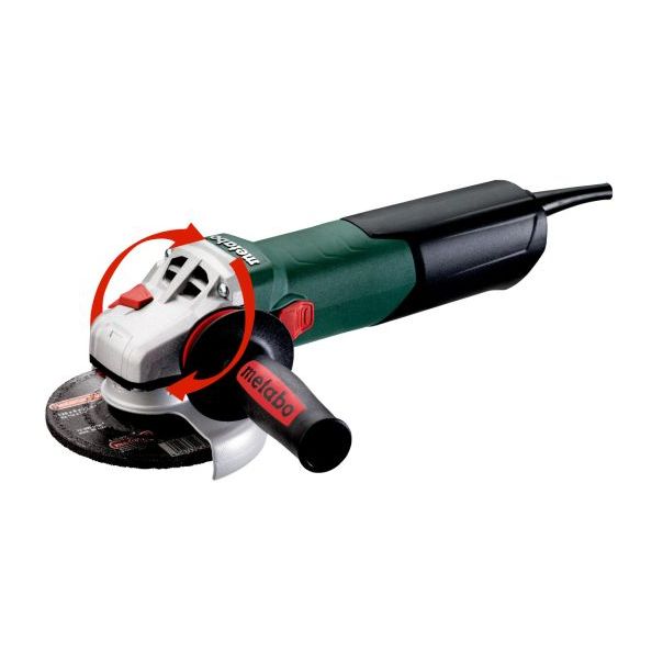 METABO Ugaona brusilica sa potenciometrom  WEV 17-125 Quick; Marathon Motor 1.700W; 125mm - 600516000